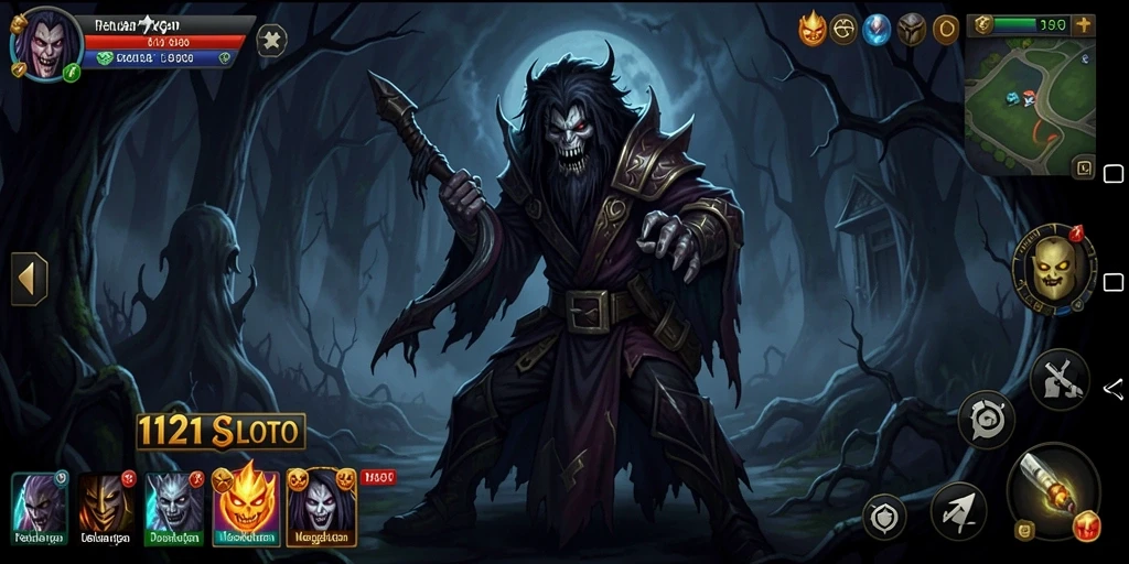 Gameplay menegangkan di dunia <strong>1121SLOT</strong> yang penuh horor.