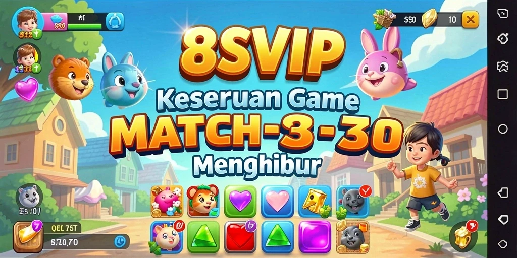 Gameplay seru dan penuh warna dalam 8SVIP.