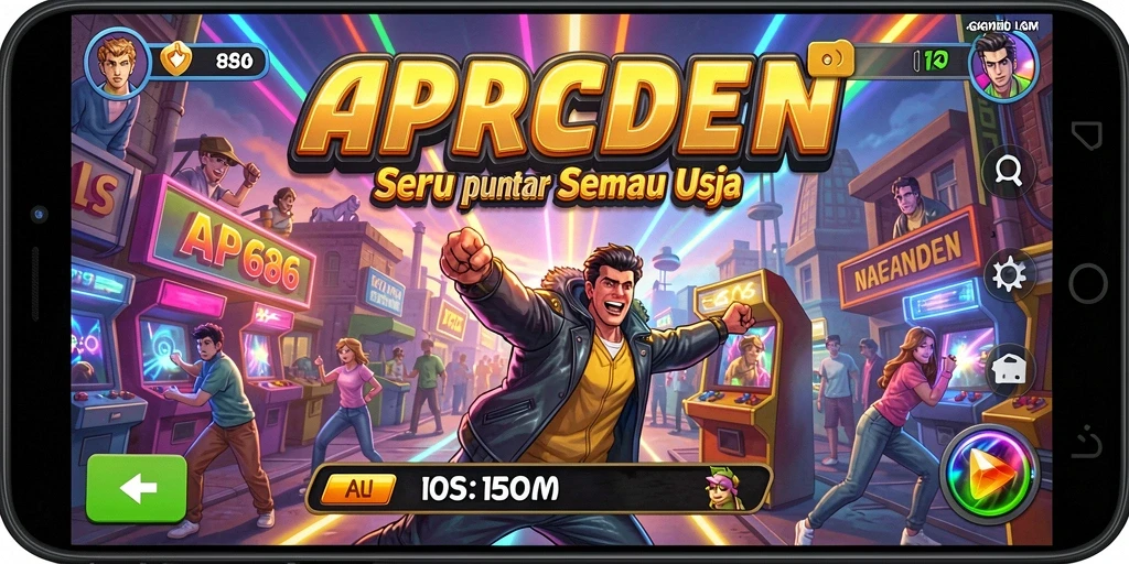 Tampilan gameplay seru AP686 dengan grafik menarik.