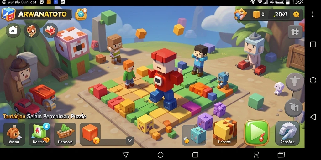 Tampilan menarik dari gameplay ARWANATOTO yang penuh dengan teka-teki.