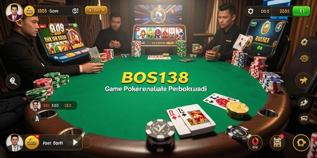 Tampilan menarik dengan gameplay poker yang seru.