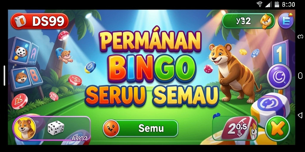 Tampilan screenshot permainan Bingo dengan gameplay yang seru.
