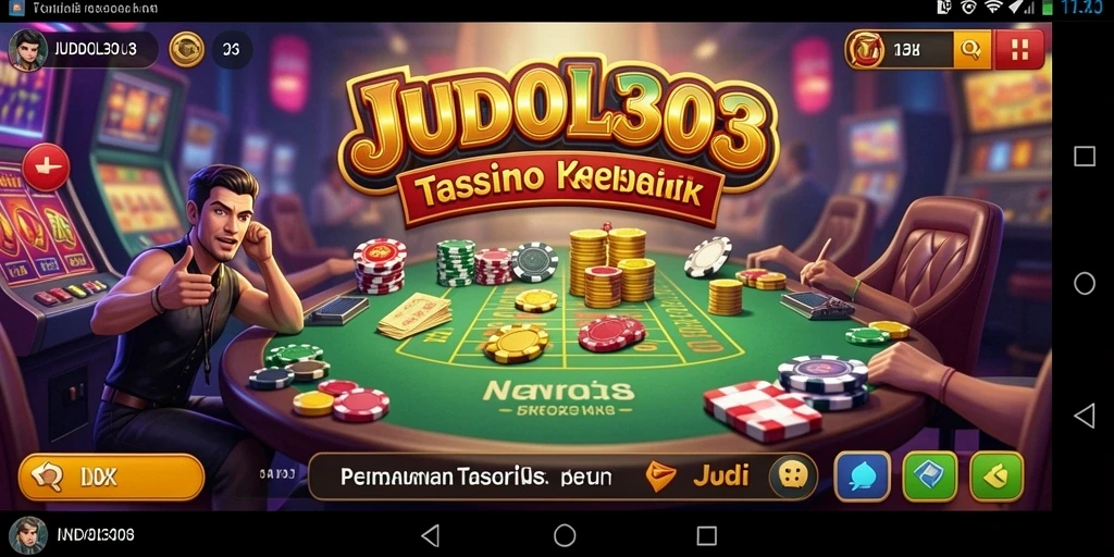 Tampilan gameplay menarik dari JUDOL303 yang menampilkan berbagai permainan Kasino.