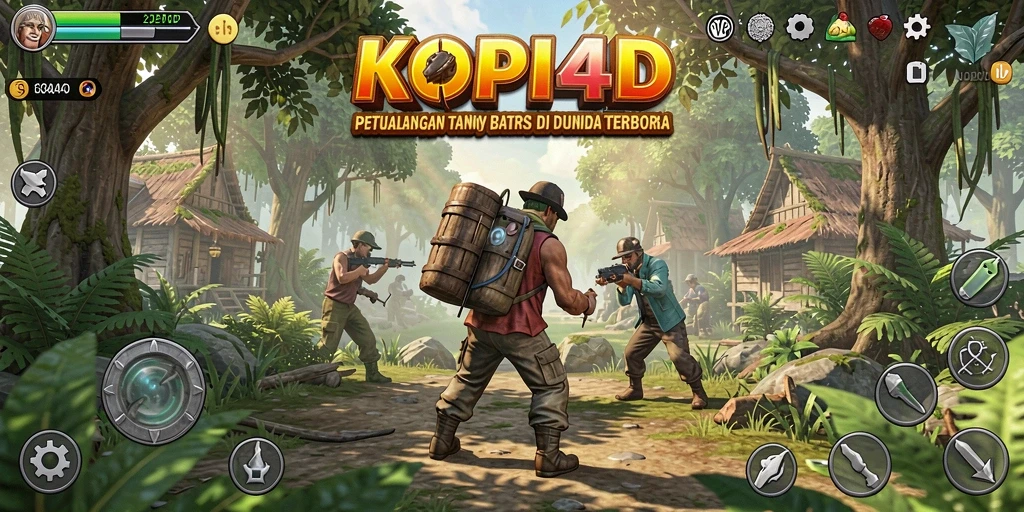Gameplay seru di dunia terbuka KOPI4D
