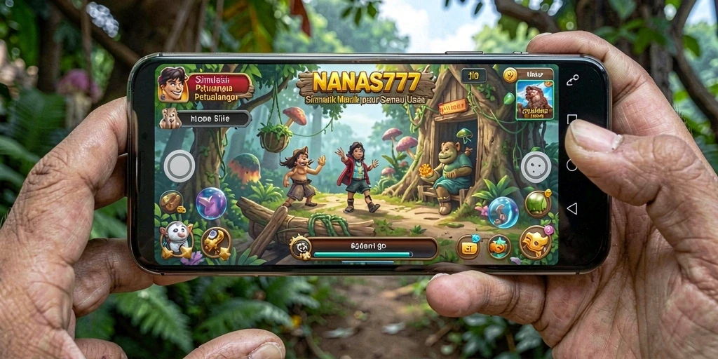 Screenshot NANAS777 menampilkan aksi seru dalam dunia simulasi.