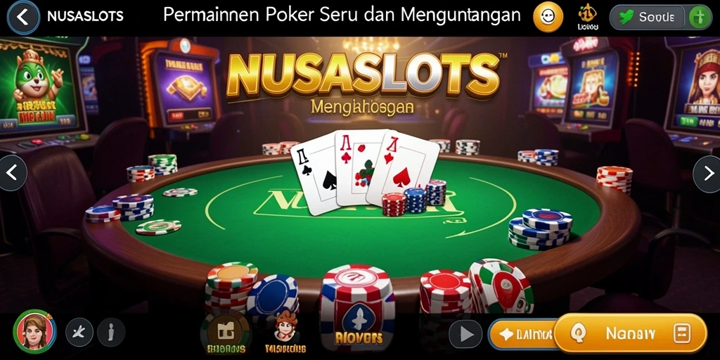 Screenshot gameplay NUSASLOTS yang menarik dan seru.