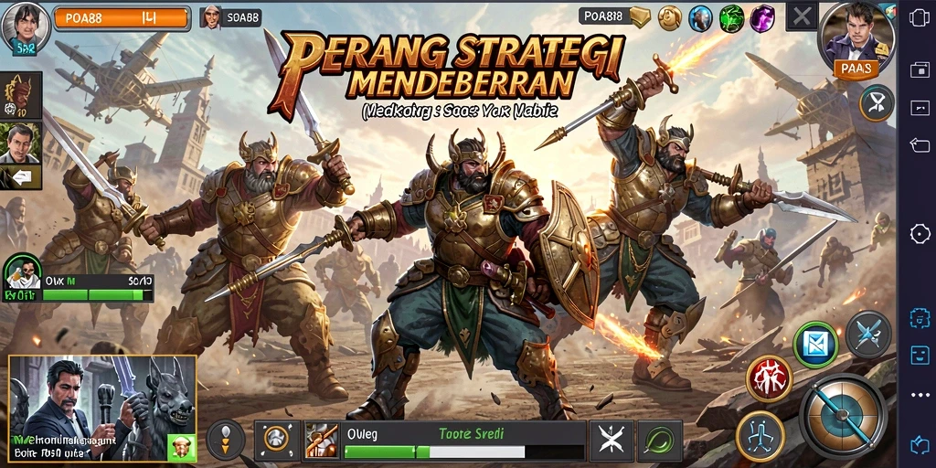 Gameplay mendebarkan di POA88 dengan pertempuran strategi yang intens.