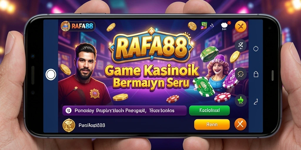 Tangkapan layar RAFA88 menunjukkan gameplay menarik dengan banyak pilihan permainan kasino.