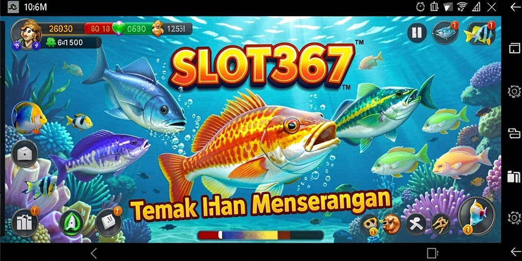 Gameplay seru Tembak Ikan dalam HIT game SLOT367.