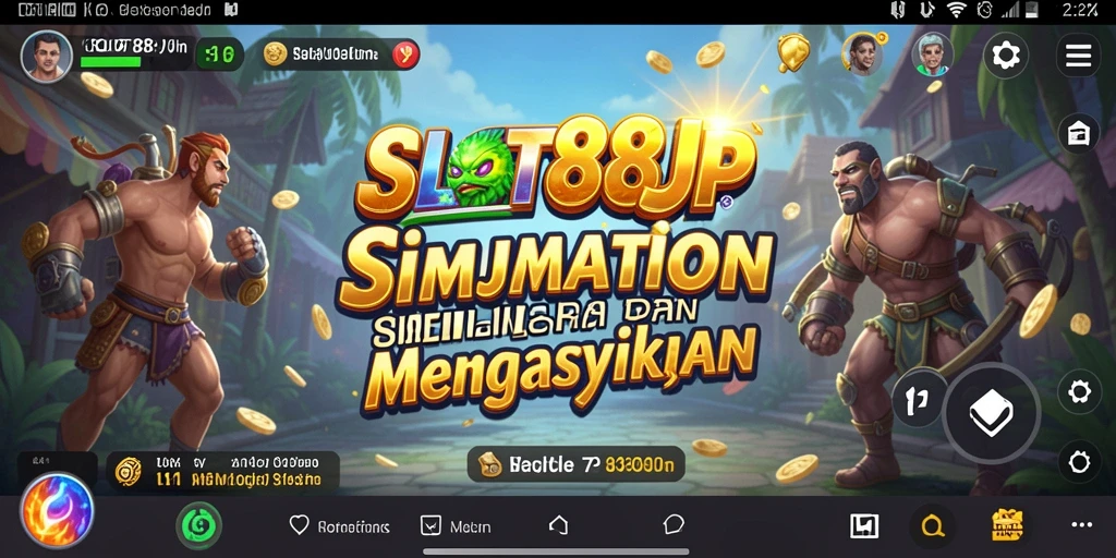 Tampilan gameplay menarik dari SLOT88JP yang memukau.