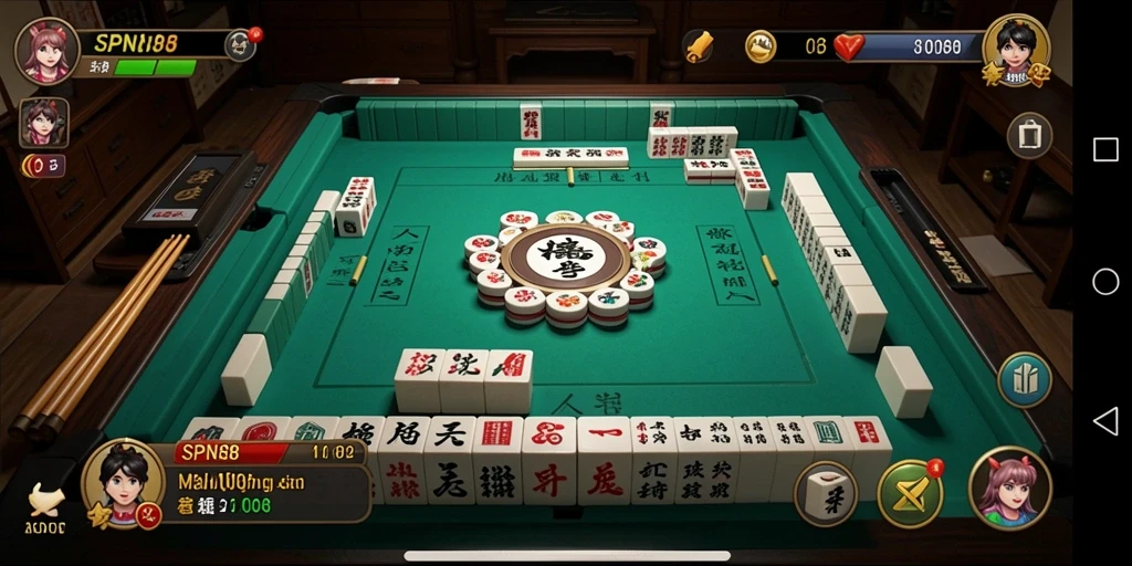 Gameplay SPN88 yang menampilkan berbagai tantangan Mahjong.