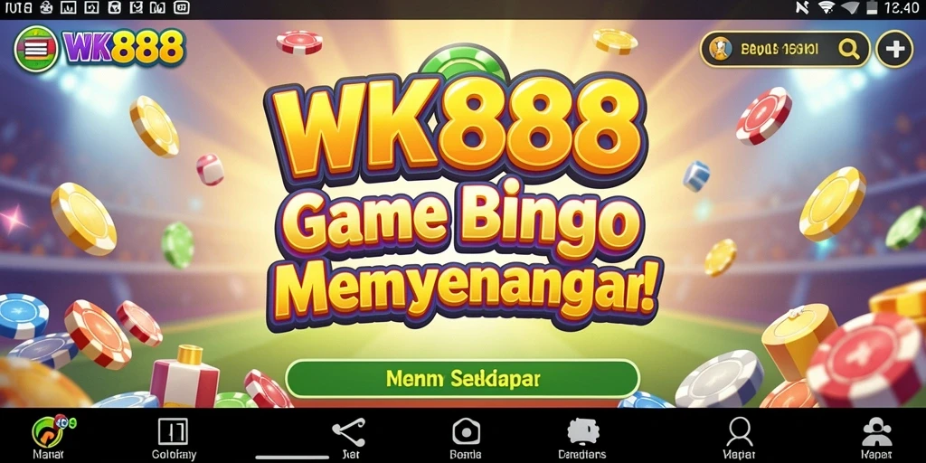 Screenshot gameplay WK888 menampilkan keseruan permainan Bingo.